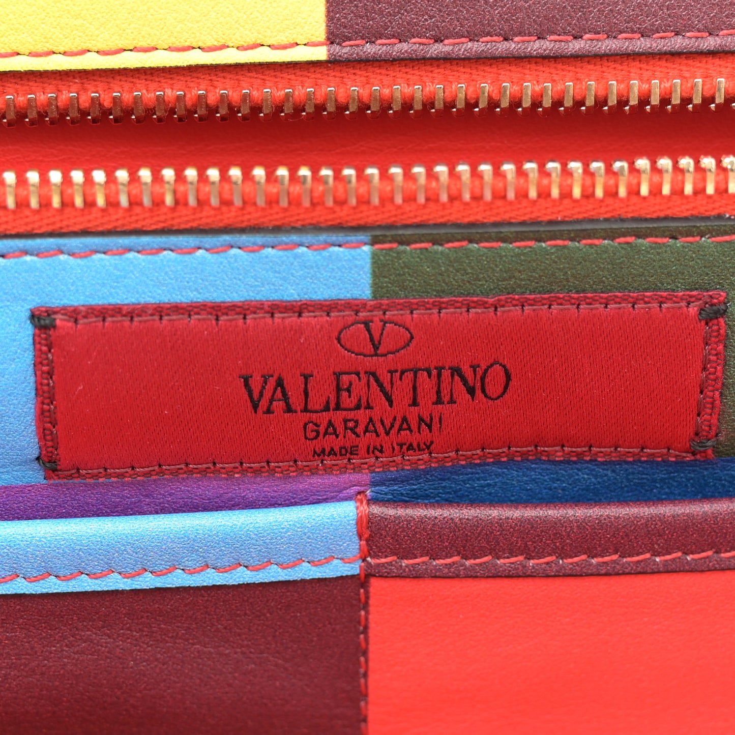 Vitello 1973 Medium Rockstud Tote Multicolor