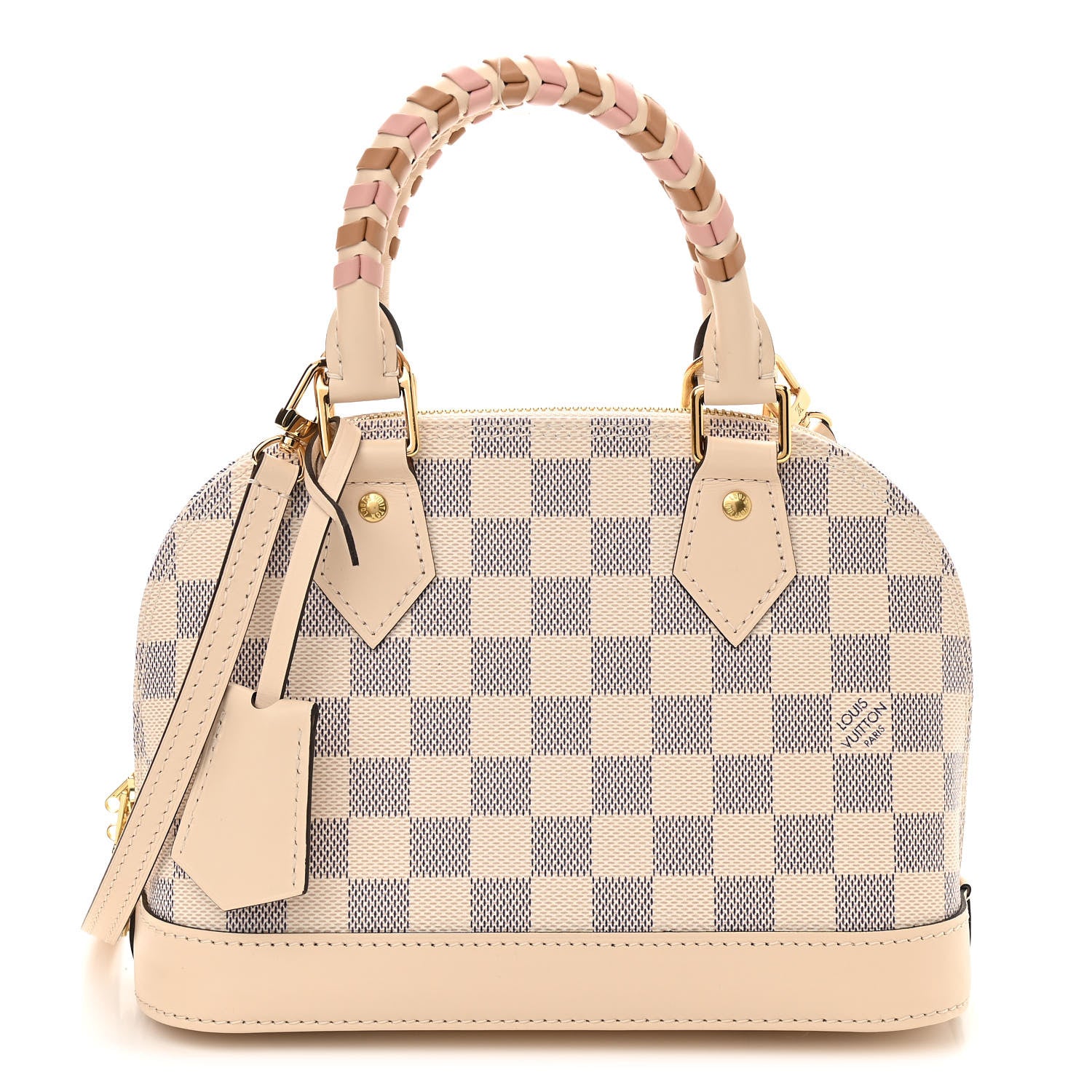 Louis Vuitton Damier Azur Braided Alma BB 1 of 10