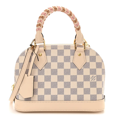 Louis Vuitton Damier Azur Braided Alma BB 1 of 10