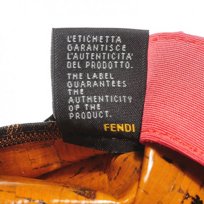 Fendi Nylon Zucca Shopping Tote Red 10 of 20