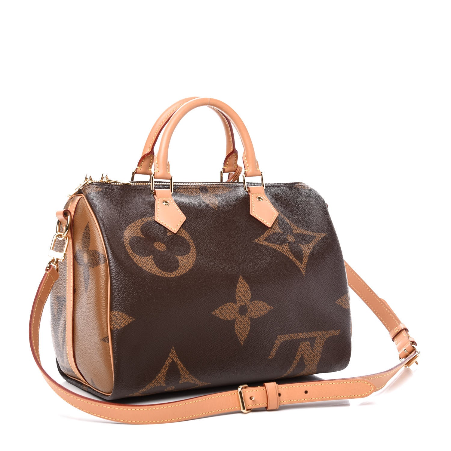 Louis Vuitton Reverse Monogram Giant Speedy Bandouliere 30 3 of 11