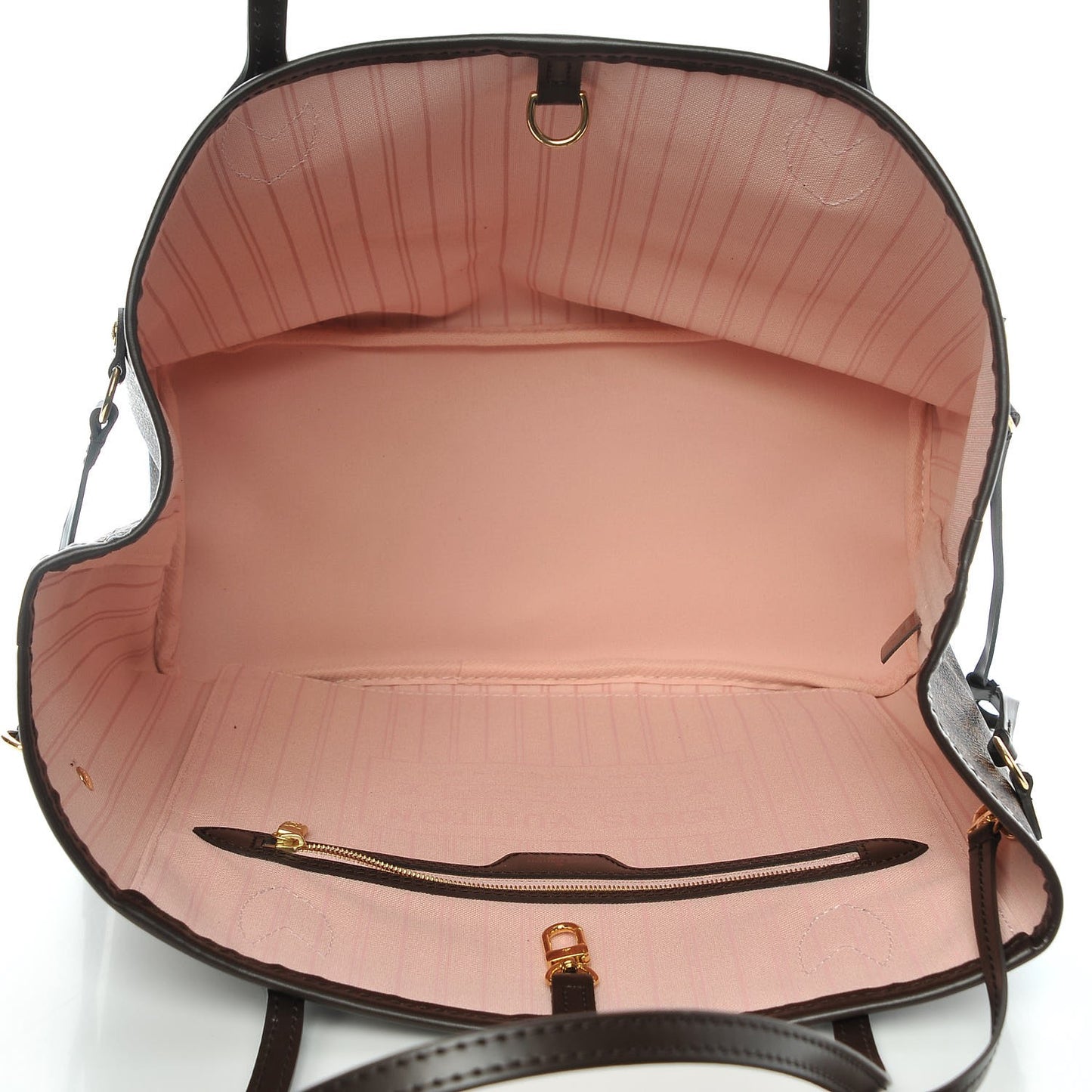 Damier Ebene Neo Neverfull MM Rose Ballerine