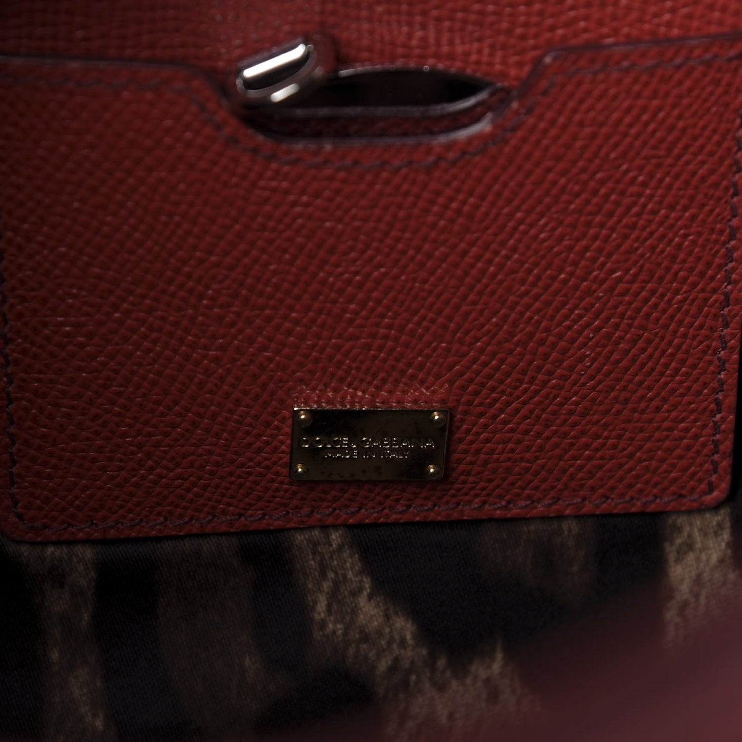 Dauphine Large Miss Sicily Satchel Rosso
