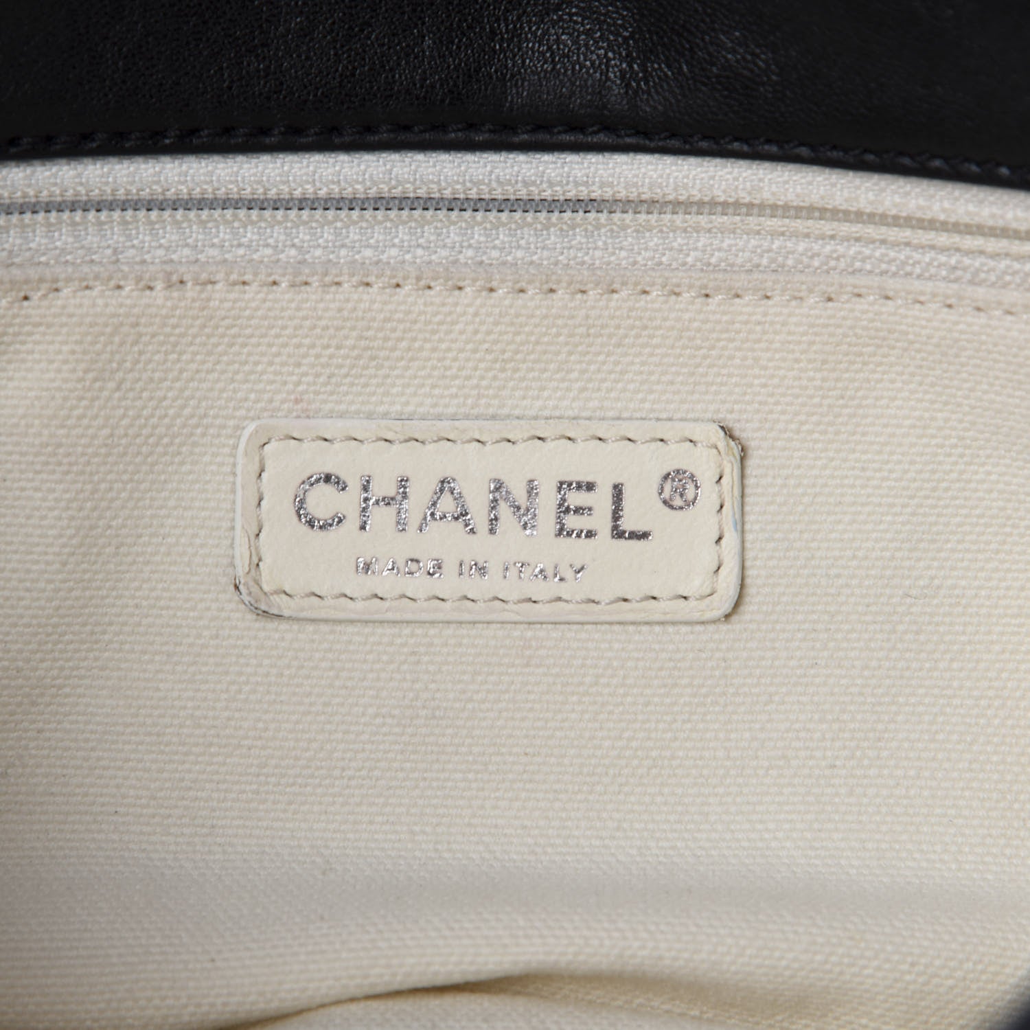 Chanel Lambskin Perforated Medium Baseball Spirit Flap Black 8 of 10