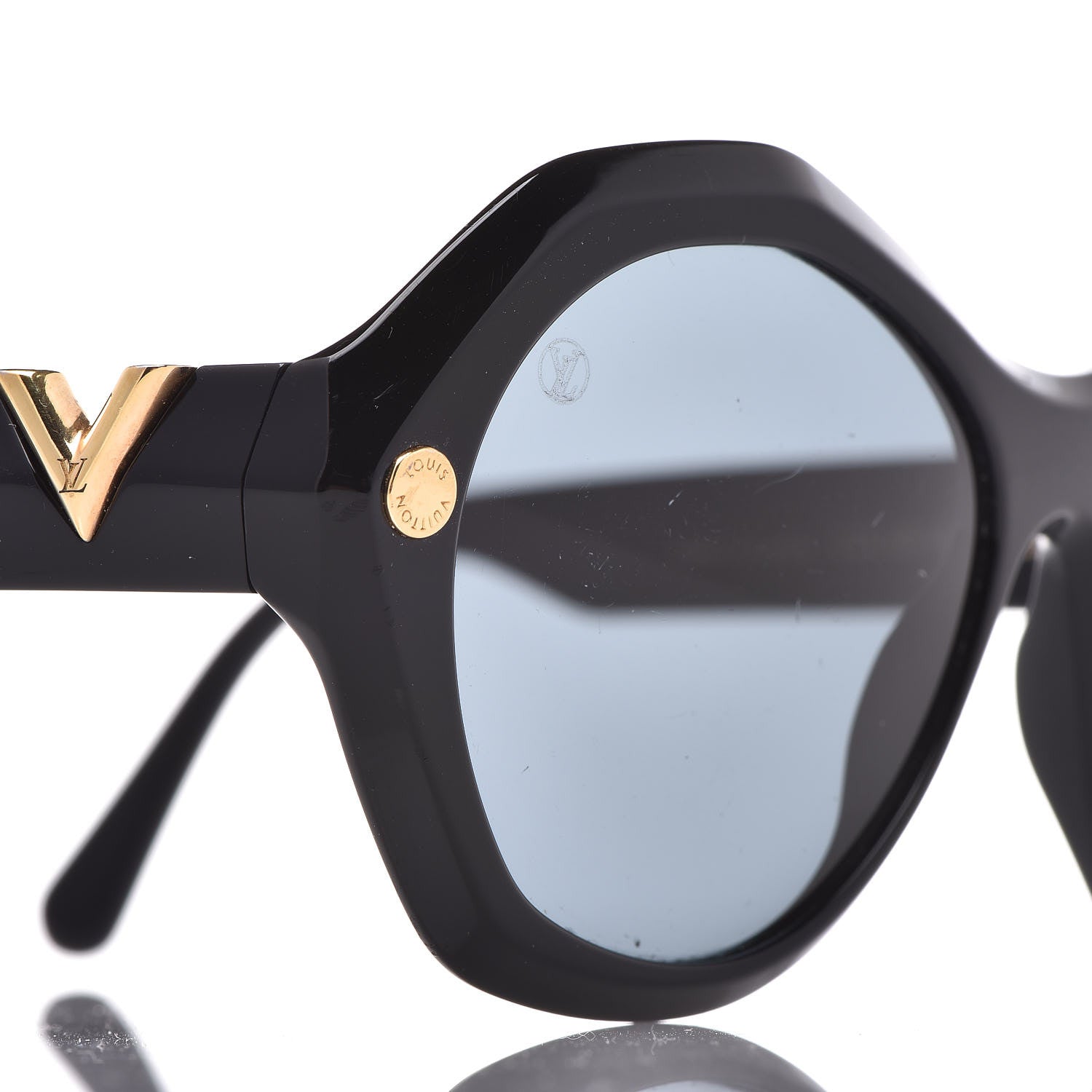 Louis Vuitton Acetate Chamade Lady Sunglasses Z2368W Black 7 of 9