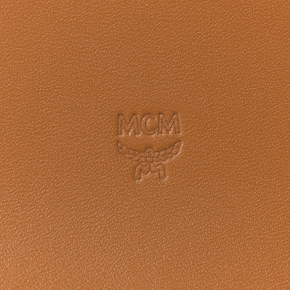 MCM Visetos Large Patricia Wallet On Chain Cognac 8 of 9