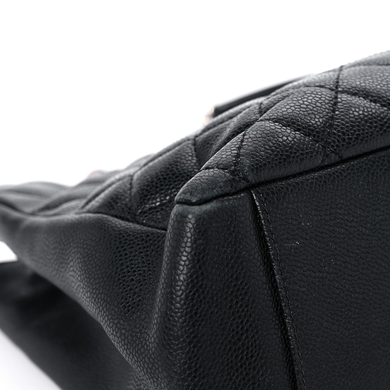 Chanel Caviar Quilted Grand Shopping Tote GST Black 6 of 23