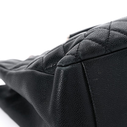 Chanel Caviar Quilted Grand Shopping Tote GST Black 6 of 23