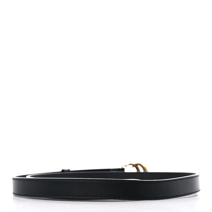 Gucci Calfskin Double G 20mm Belt 90 36 Black 2 of 6