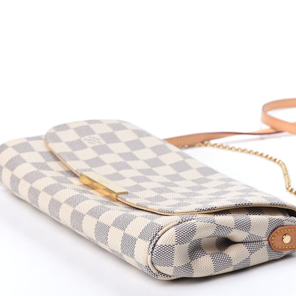 Louis Vuitton Damier Azur Favorite MM 9 of 9