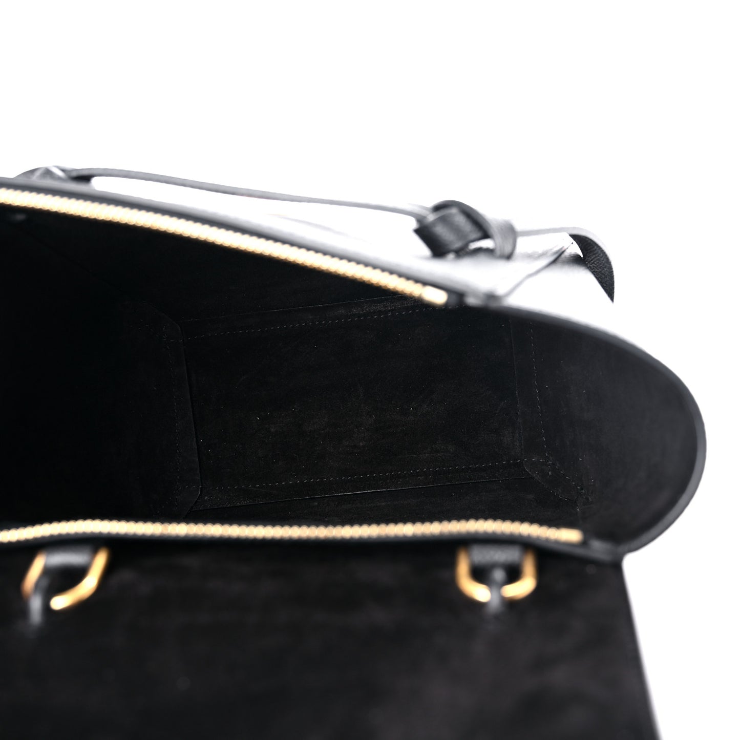 Grained Calfskin Nano Belt Bag Black