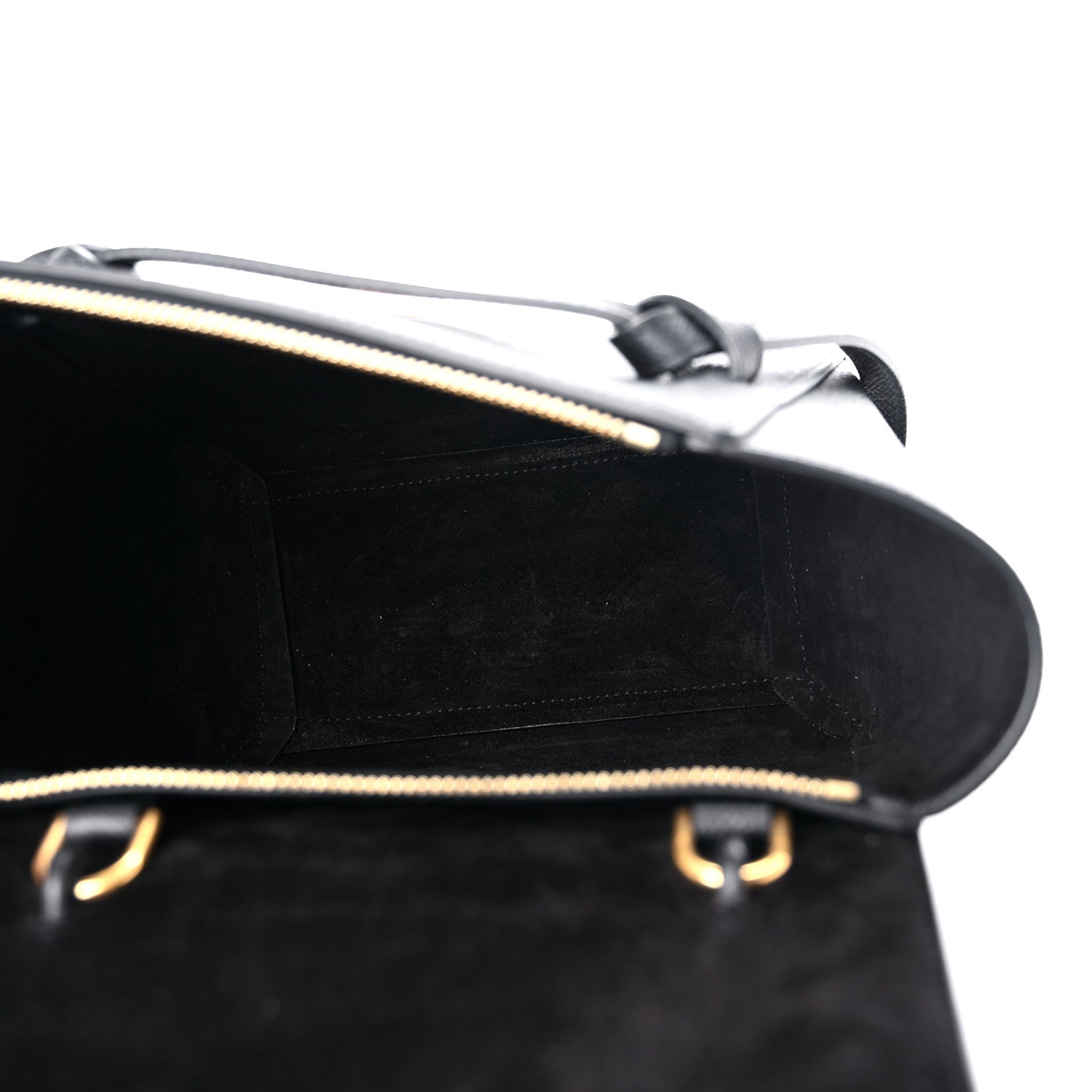 Celine Grained Calfskin Nano Belt Bag Black 5 of 9