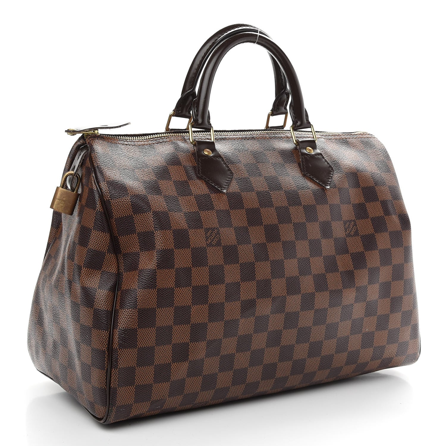 Louis Vuitton Damier Ebene Speedy 35 3 of 10