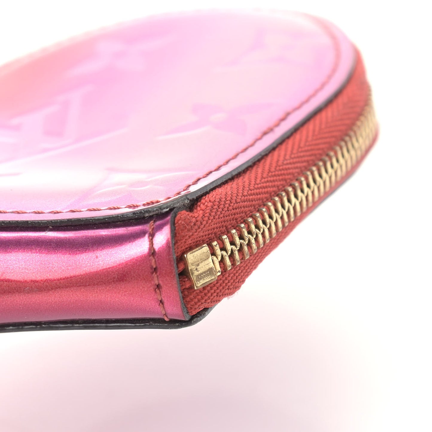 Vernis Heart Coin Purse Pink Red