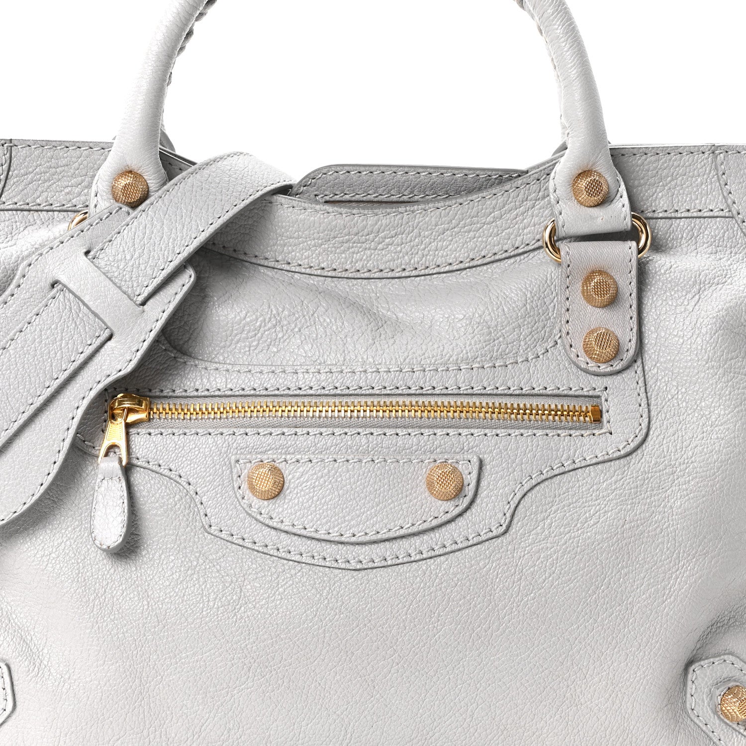Balenciaga Chevre Giant 12 Gold Hardware City Gris Glace 8 of 10
