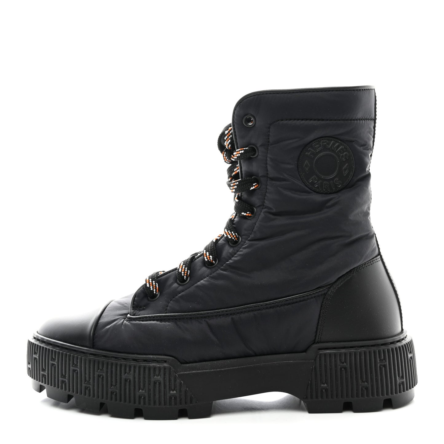 Calfskin Parachute Fresh Ankle Boots 38 Black