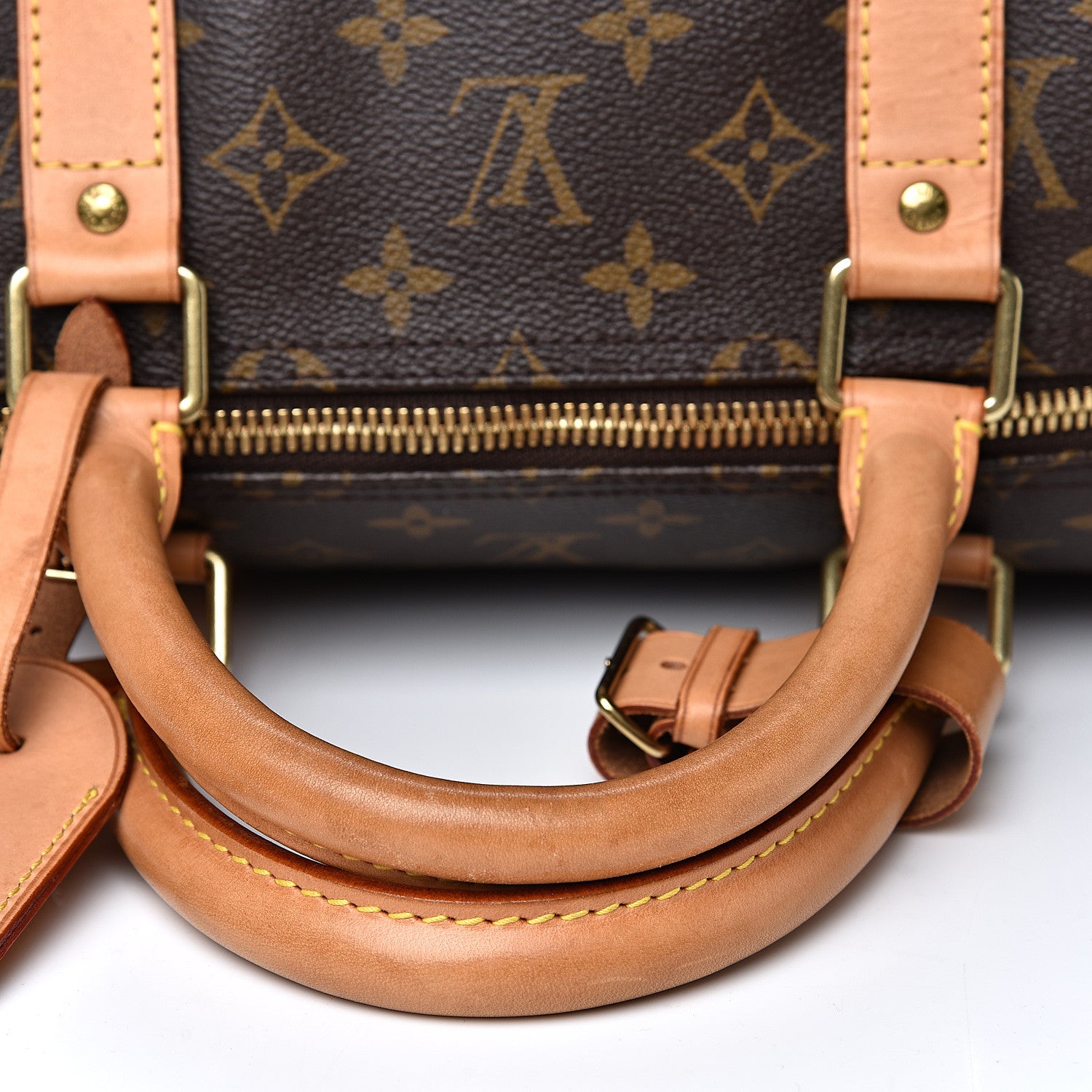 Louis Vuitton Monogram Keepall Bandouliere 55 11 of 15