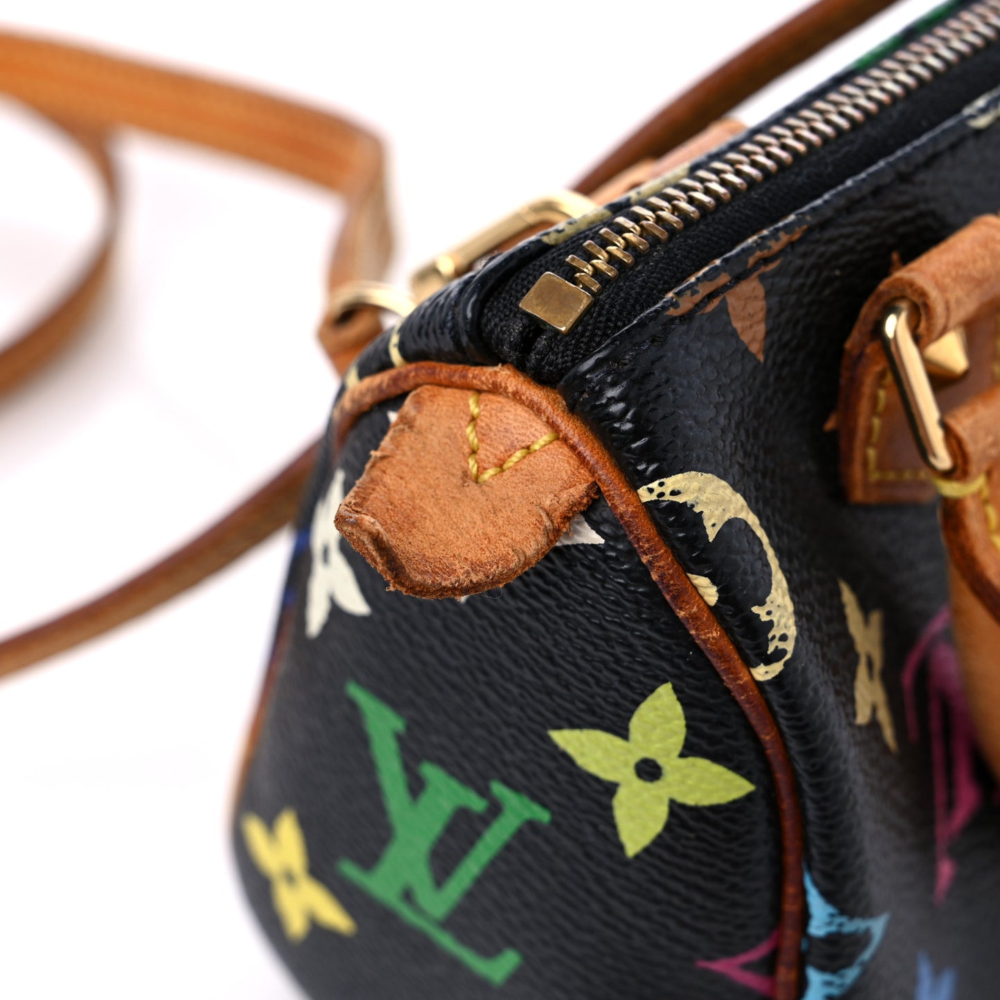 Monogram Multicolor Mini Sac HL Speedy Black