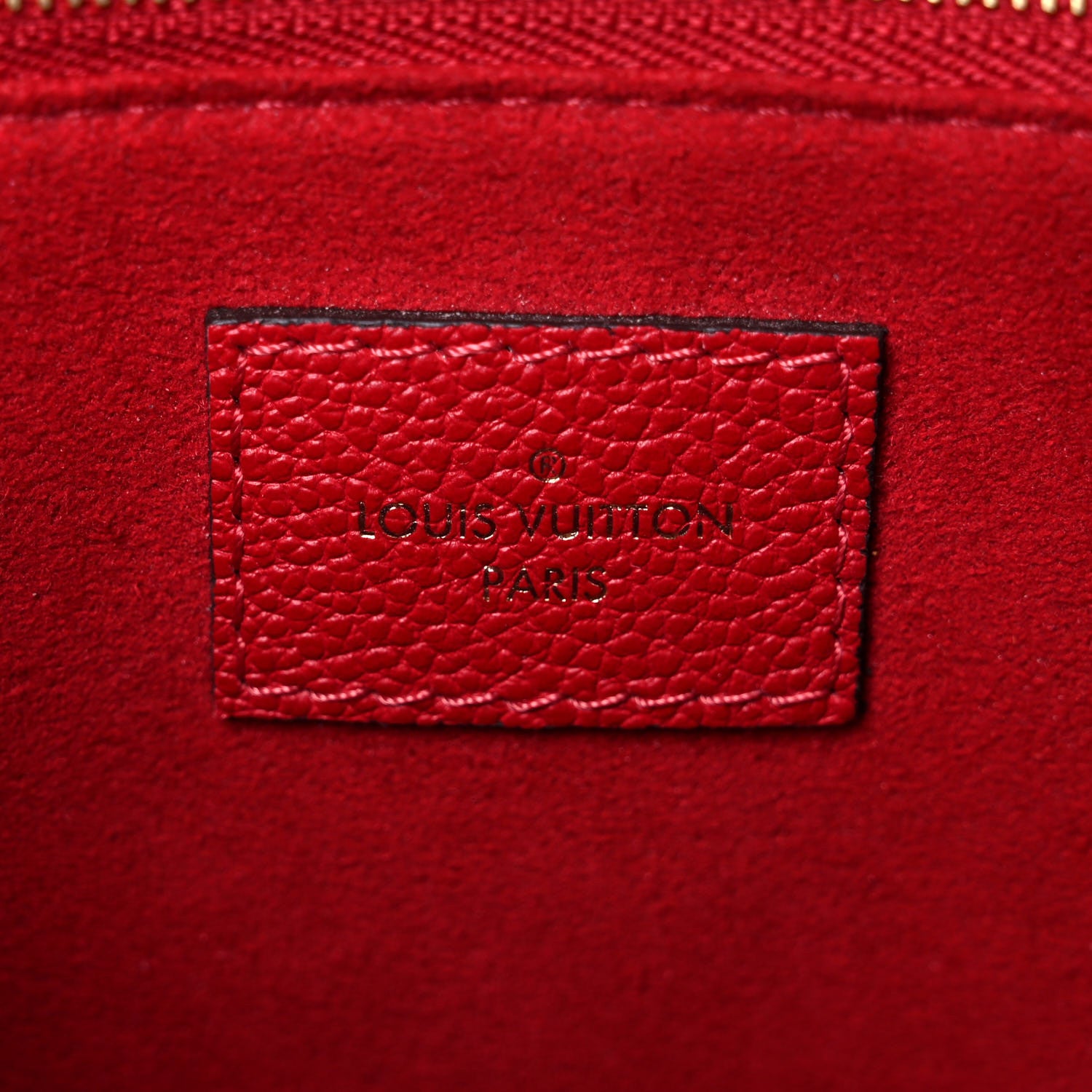 Louis Vuitton Empreinte Vavin PM Scarlet 6 of 14