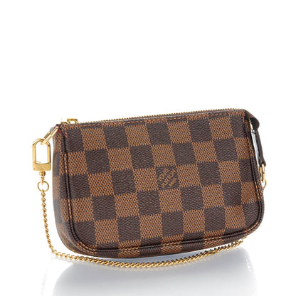 Louis Vuitton Damier Ebene Mini Pochette Accessories 3 of 7