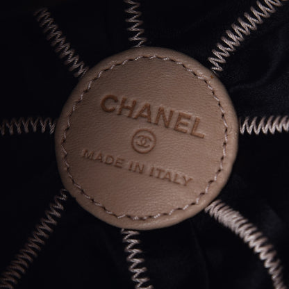 Chanel Lambskin Satin Reversible Mini Sac Cordon Light Pink 10 of 10