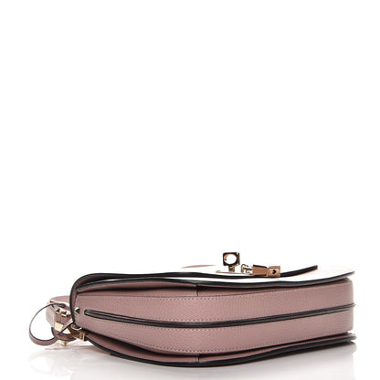 Valentino Garavani Pebbled Calfskin Joylock Flap Messenger Bag Lipstick 4 of 8