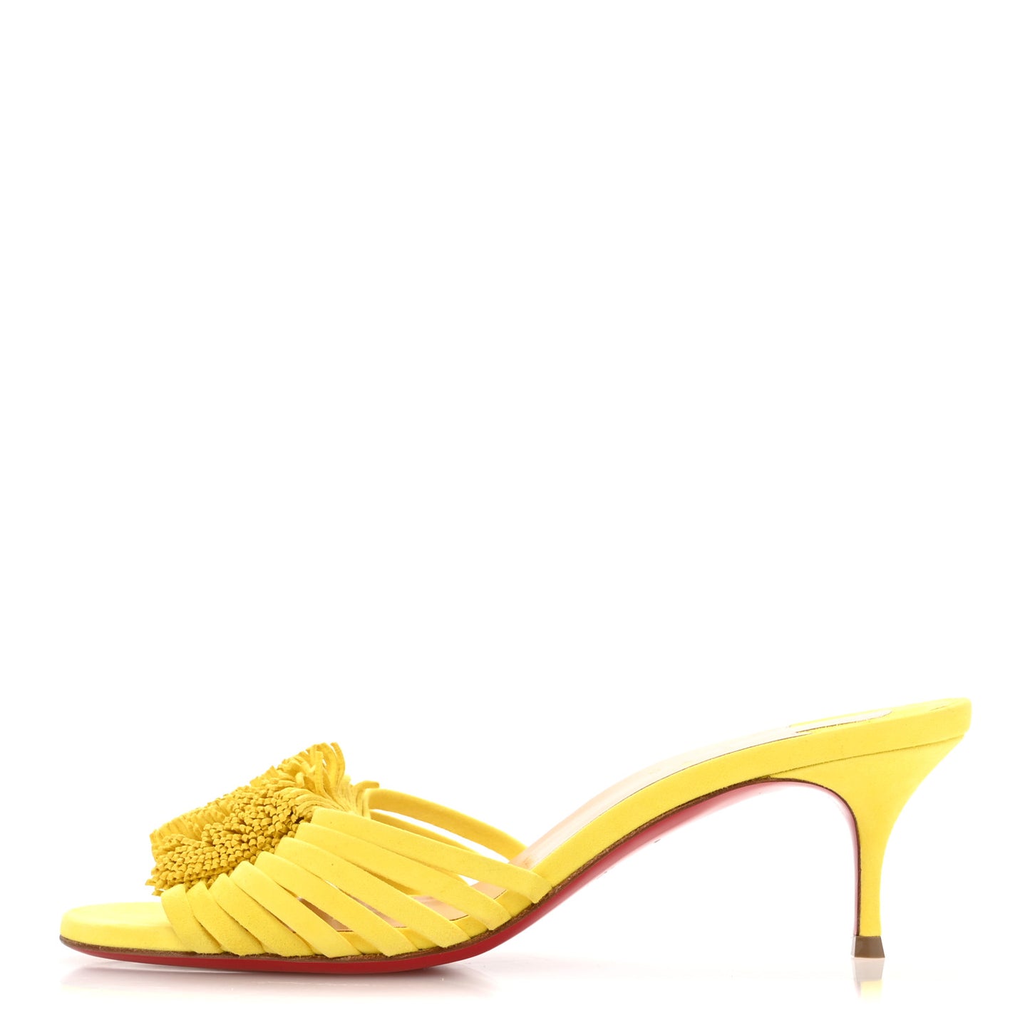 Suede Belbrossa 55 Mules 38 Citronnade