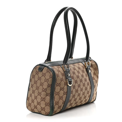 Gucci GG Plus Monogram Boston Green 4 of 17
