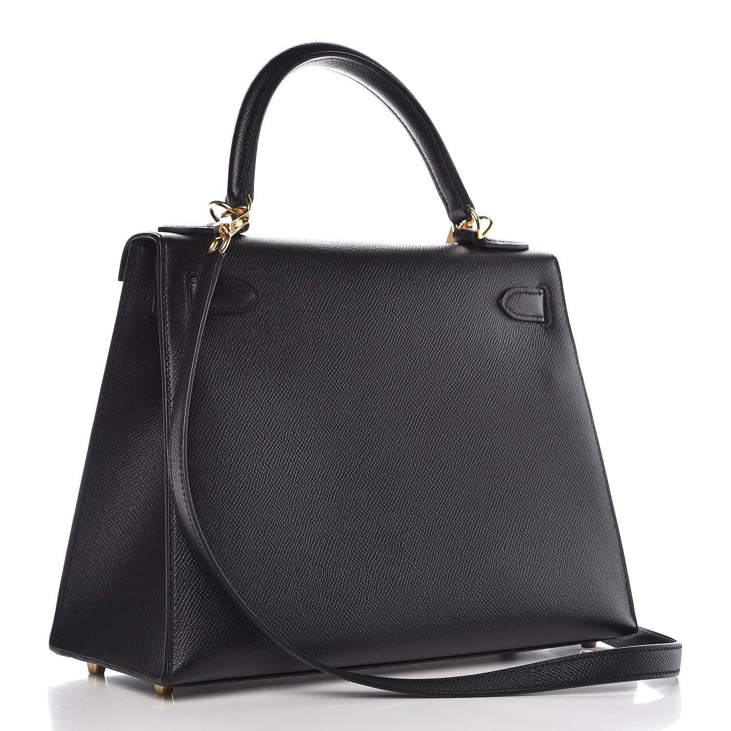 Hermes Epsom Kelly Sellier 28 Black 3 of 9