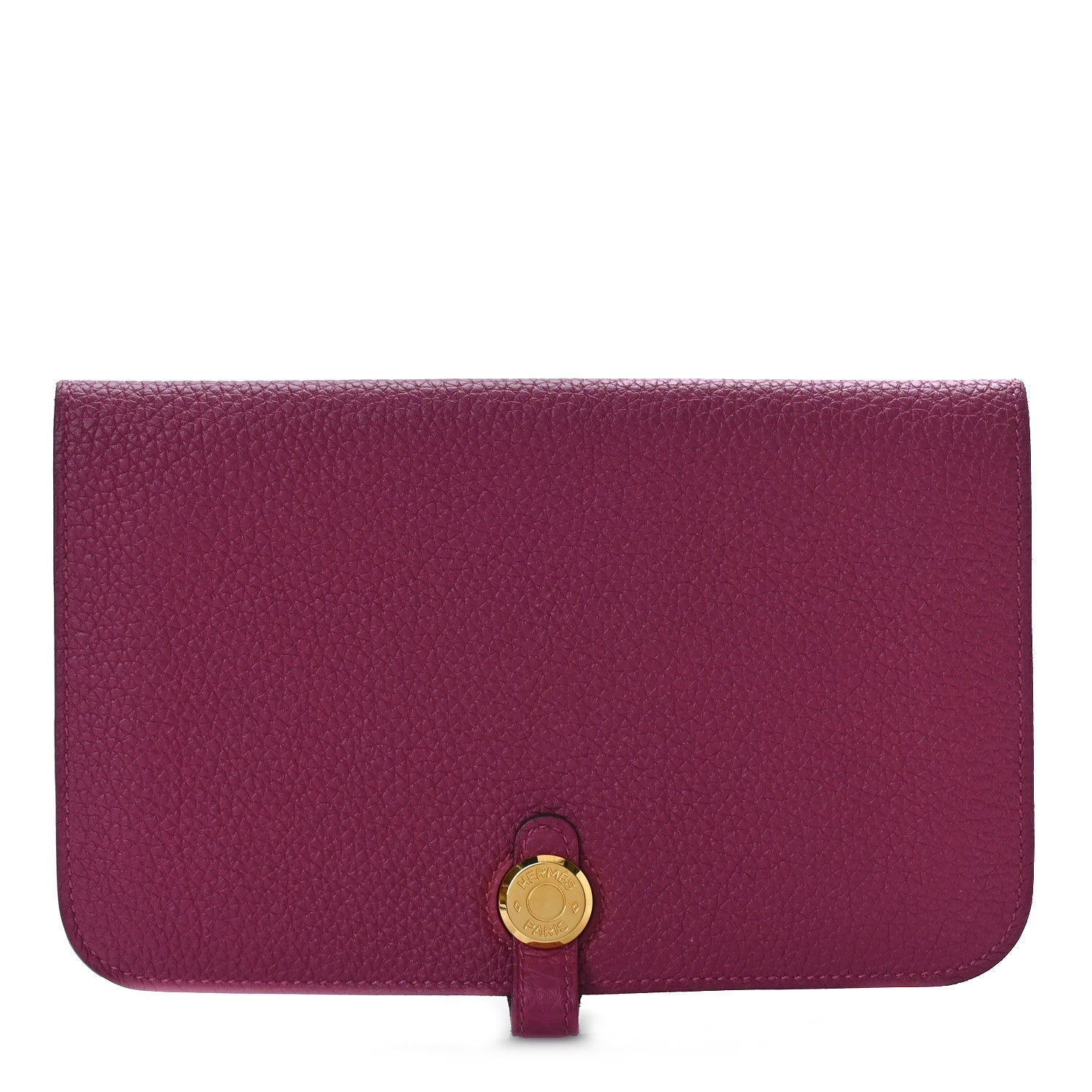 Hermes Togo Dogon Duo Wallet Tosca 1 of 9