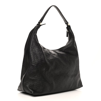 Gucci Guccissima Large Hobo Black 3 of 11