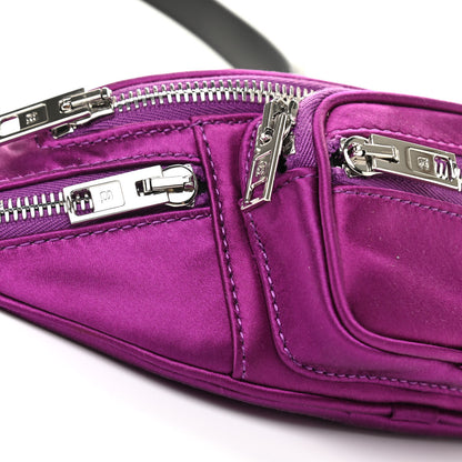 Alexander Wang Satin Attica Mini Belt Bag Purple 7 of 8