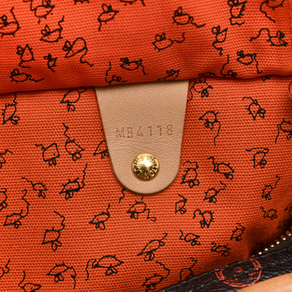 Louis Vuitton Catogram Speedy Bandouliere 30 Marron 6 of 15