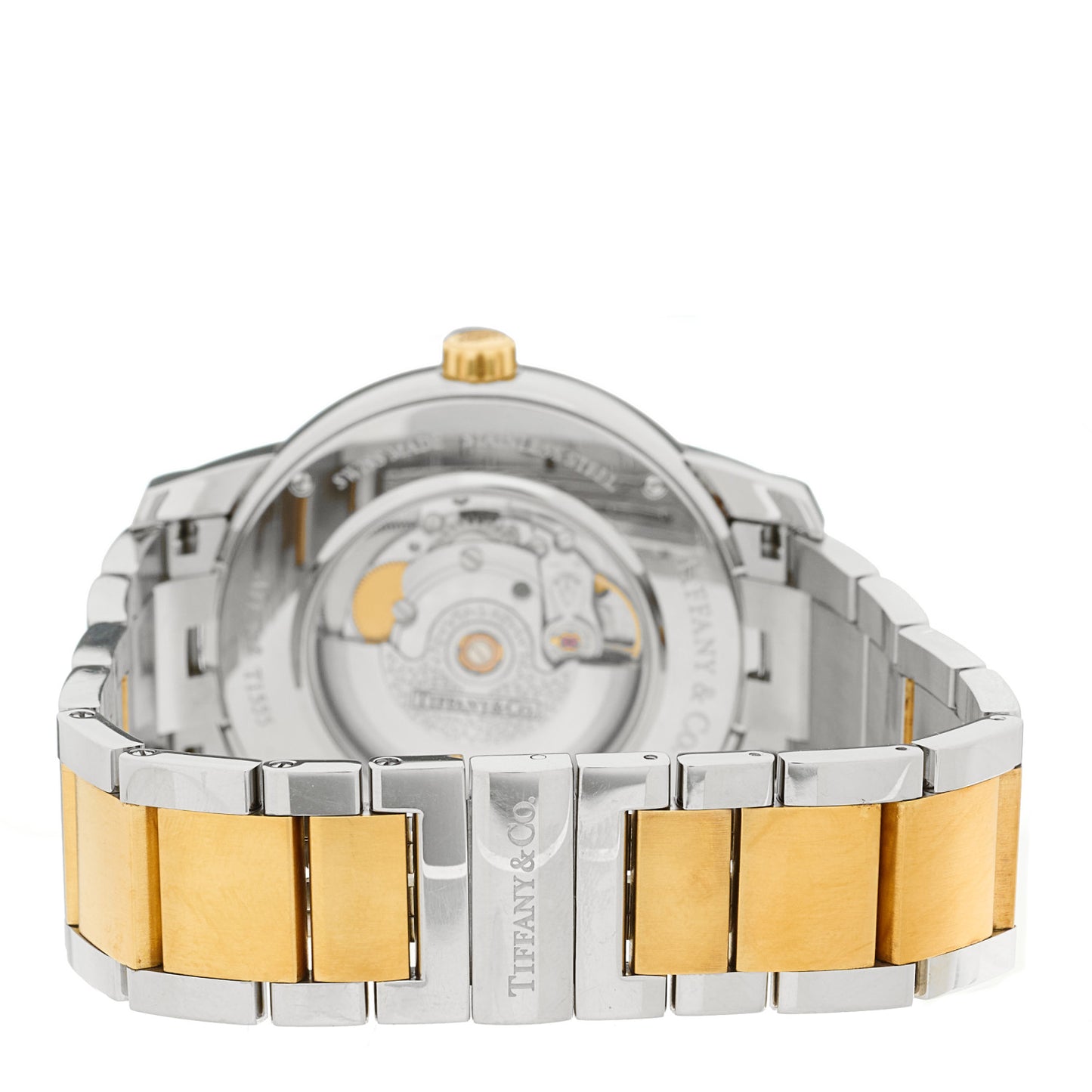 Stainless Steel 18K Yellow Gold 42mm Atlas Automatic Watch