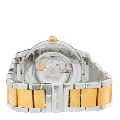 Tiffany Stainless Steel 18K Yellow Gold 42mm Atlas Automatic Watch 3 of 4