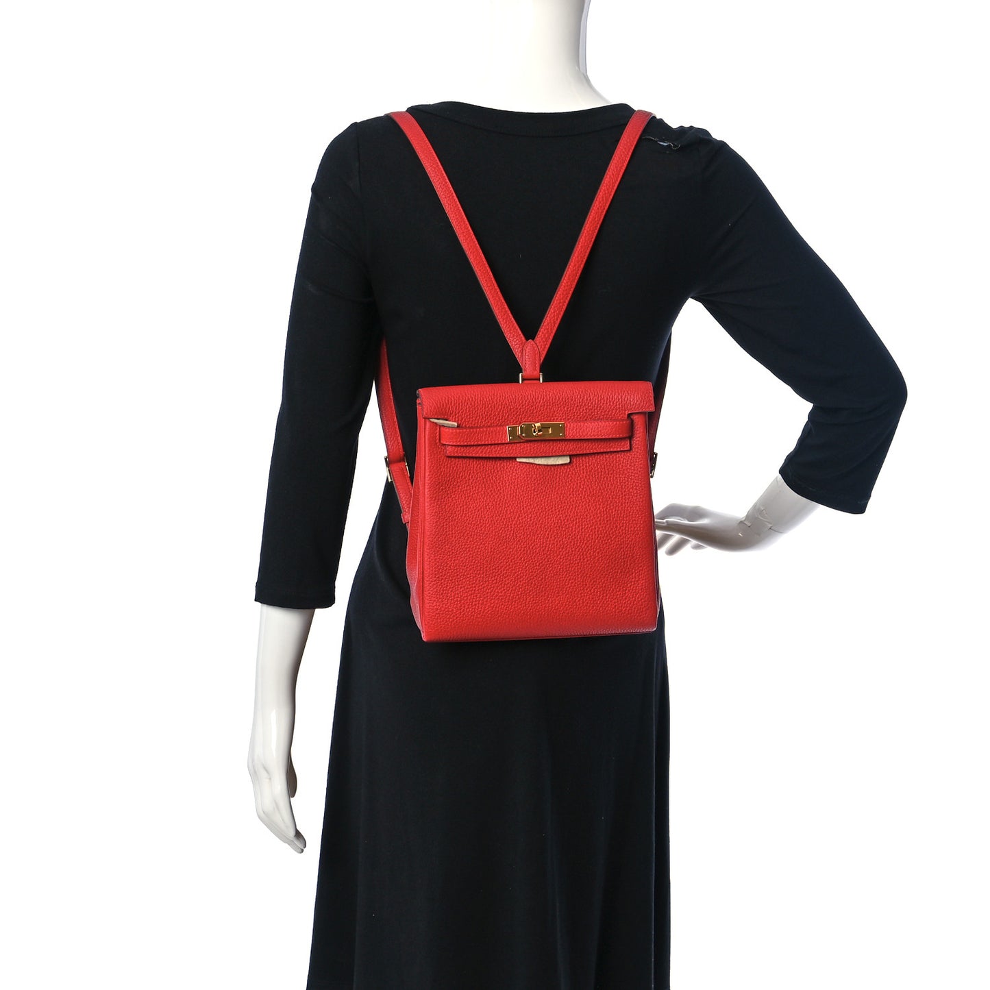 Taurillon Clemence Kelly Ado Backpack Rouge Casaque