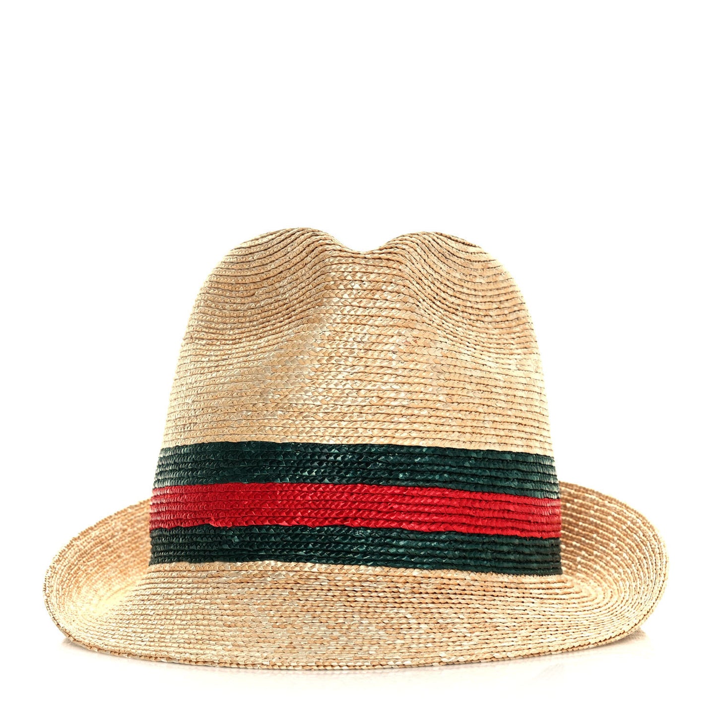 Abaca Straw Web Fedora Hat M