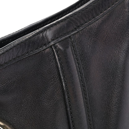 Gucci Calfskin Medium Britt Hobo Black 12 of 16