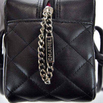 Chanel Calfskin Quilted Small Cambon Bowler Black 9 of 12