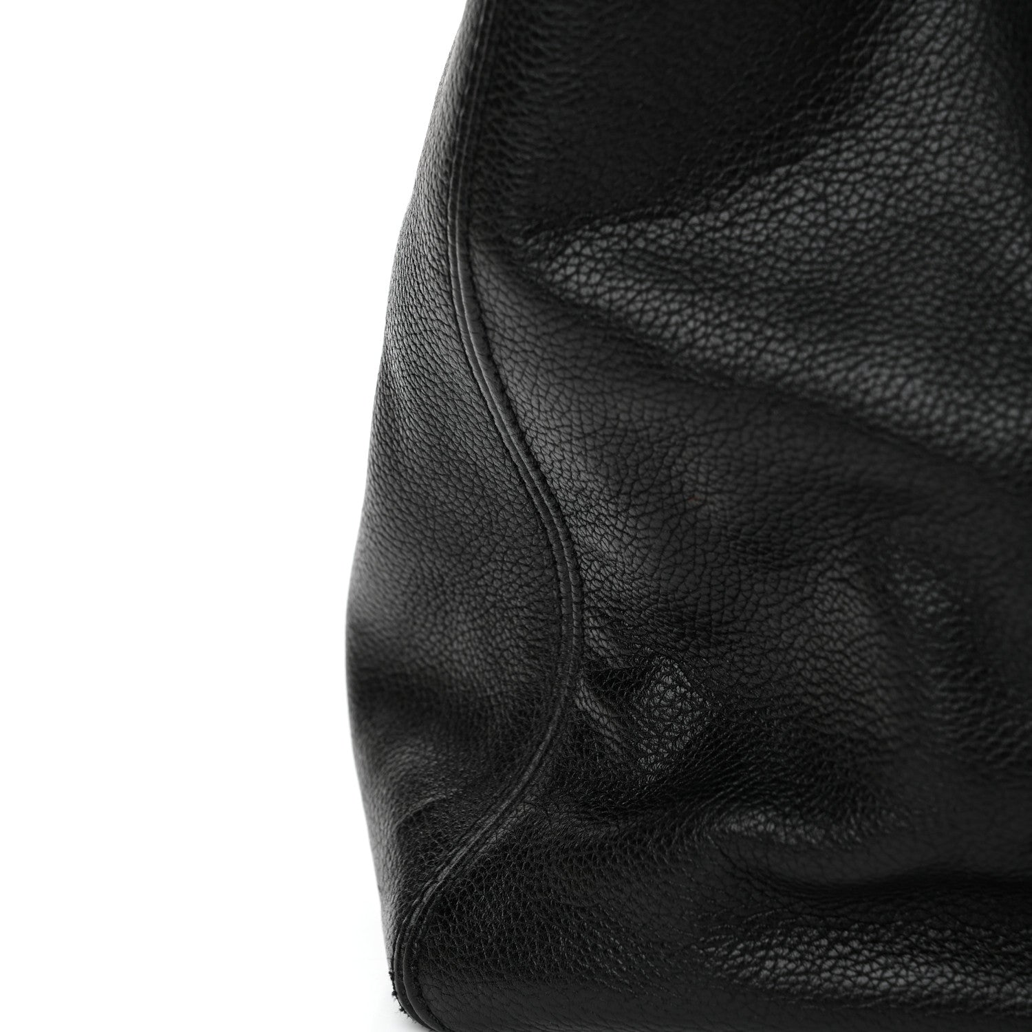 Chanel Calfskin Cerf Executive Shopper Tote Black 13 of 16