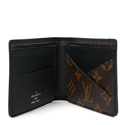 Louis Vuitton Monogram Macassar Multiple Wallet 5 of 6
