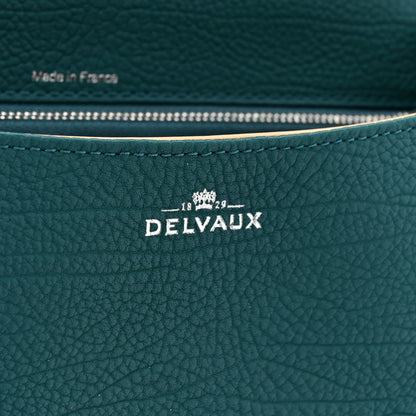 Delvaux Rodeo Calfskin Surprique Mini Brillant East West Satchel Blue 6 of 10
