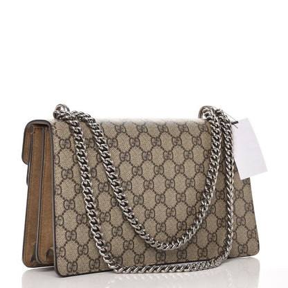 Gucci GG Supreme Monogram Small Dionysus Shoulder Bag Taupe 4 of 9