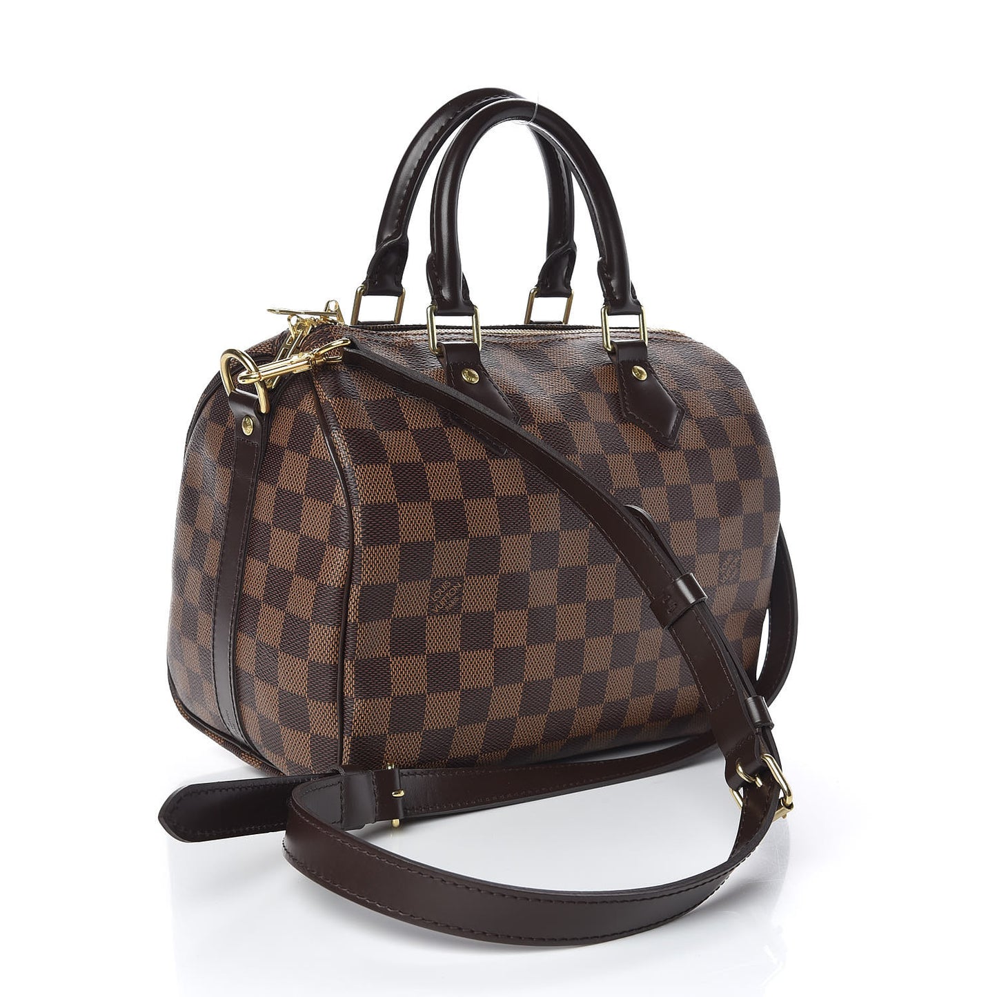 Damier Ebene Speedy Bandouliere 25