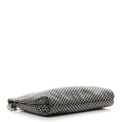 Jimmy Choo Suede Crystal Callie Tassel Shoulder Bag Silver 5 of 11