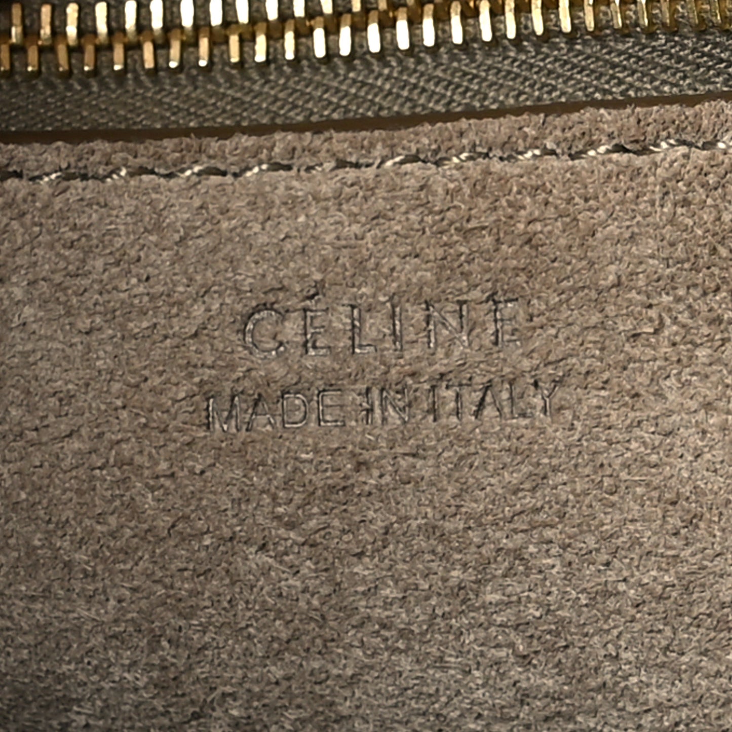 Soft Grained Calfskin Sangle Bucket Bag Taupe