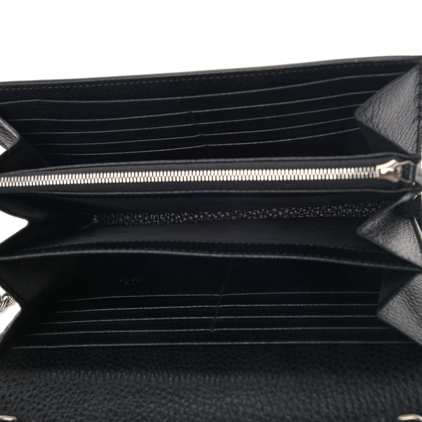 Calfskin Mini Dionysus Chain Wallet Black