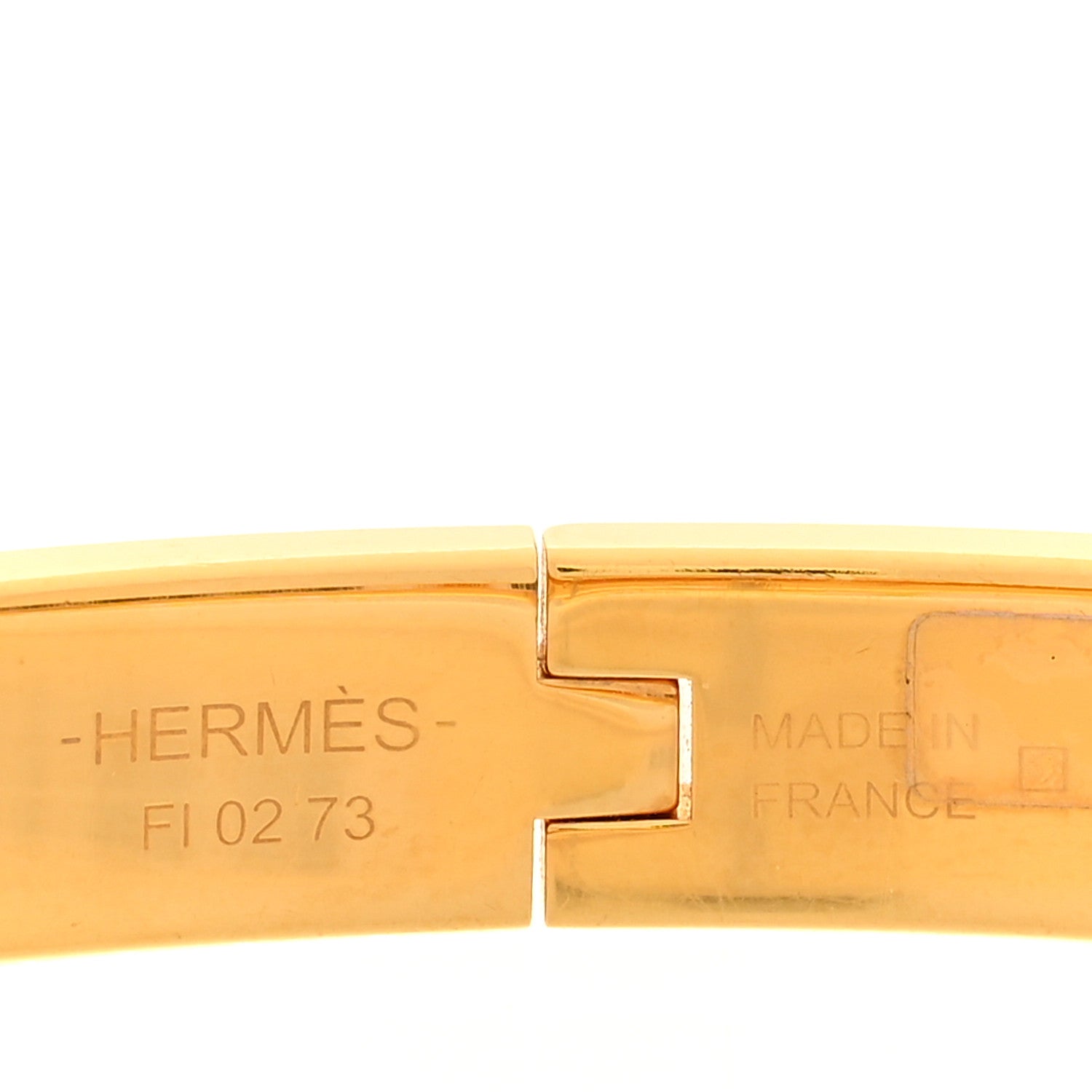 Hermes Enamel Mini Clic Chaine d'Ancre Bracelet PM Bleu Ciel 4 of 4