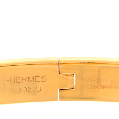 Hermes Enamel Mini Clic Chaine d'Ancre Bracelet PM Bleu Ciel 4 of 4