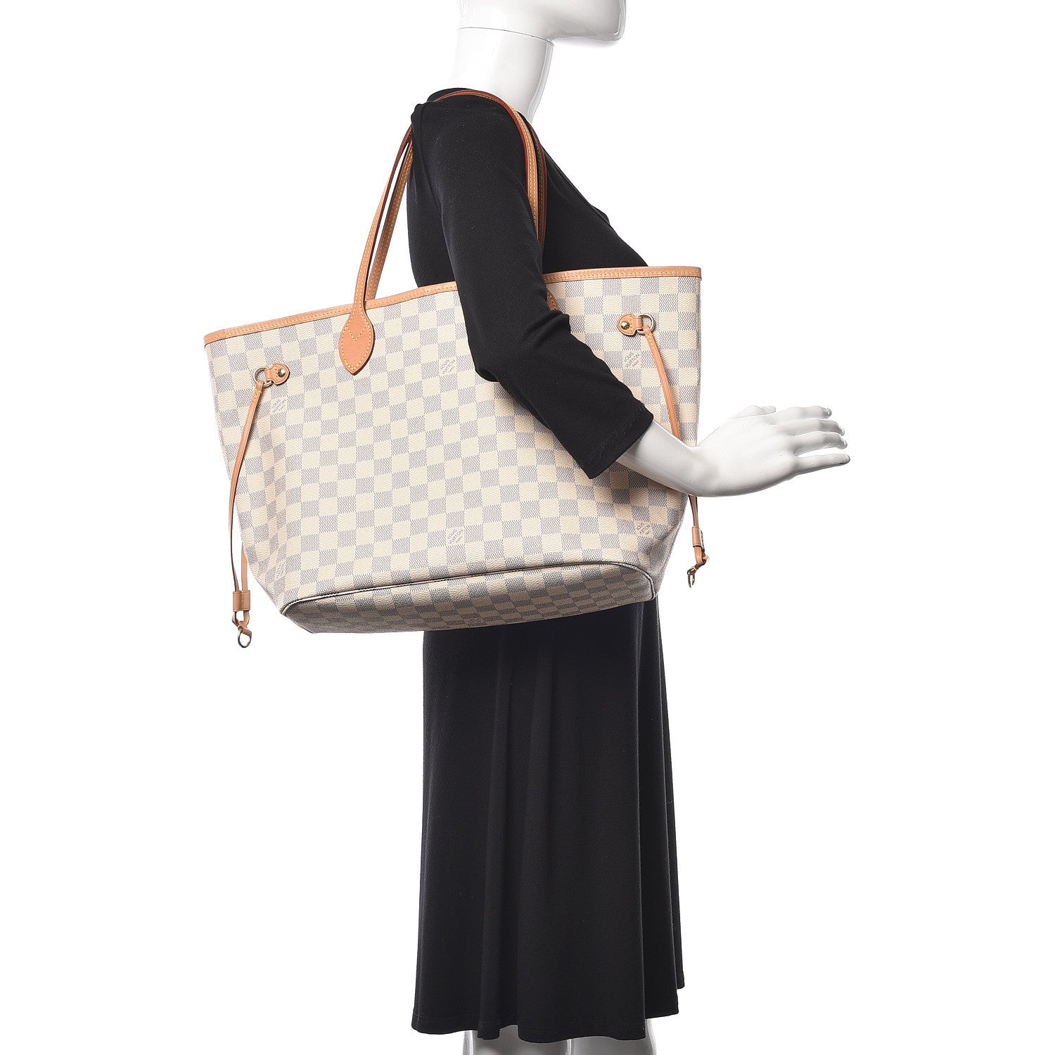 Louis Vuitton Damier Azur Neo Neverfull MM 2 of 17